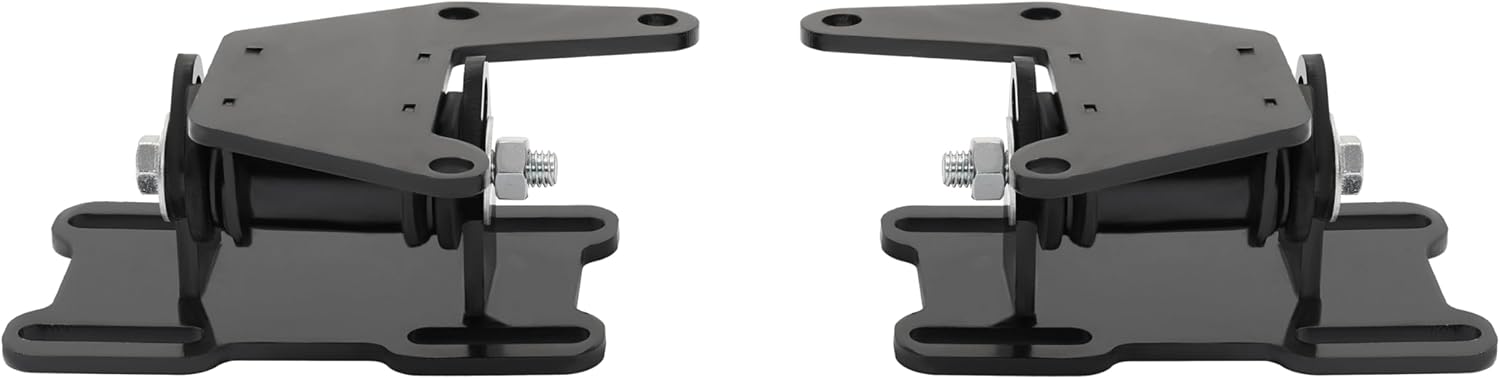 LS Conversion Engine Swap Mounts Adjustable with Hardware Compatible with GM Body 1978-1988 LS1 LS2 LS3 LS6 LSX LQ4 LQ9 4.8 5.3 6.0 6.2 Steel 1 Pair