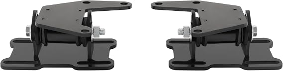 LS Conversion Engine Swap Mounts Adjustable with Hardware Compatible with GM Body 1978-1988 LS1 LS2 LS3 LS6 LSX LQ4 LQ9 4.8 5.3 6.0 6.2 Steel 1 Pair