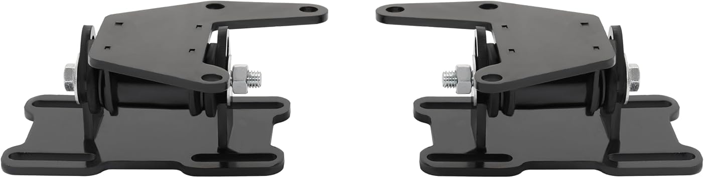 LS Conversion Engine Swap Mounts Adjustable with Hardware Compatible with GM Body 1978-1988 LS1 LS2 LS3 LS6 LSX LQ4 LQ9 4.8 5.3 6.0 6.2 Steel 1 Pair