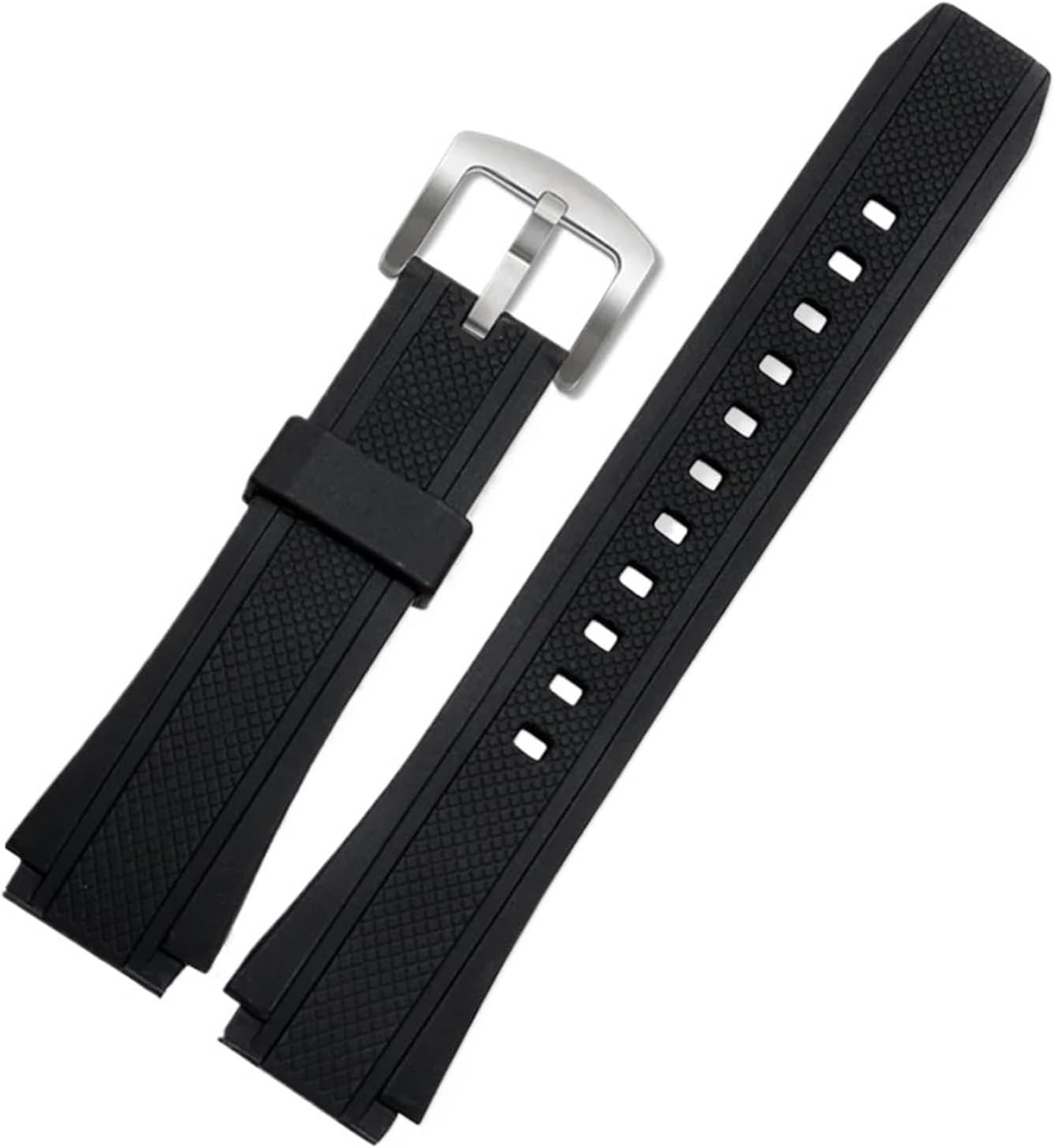 Bracelet résine Casio Edifice EF-552 cassé solution rechange noir