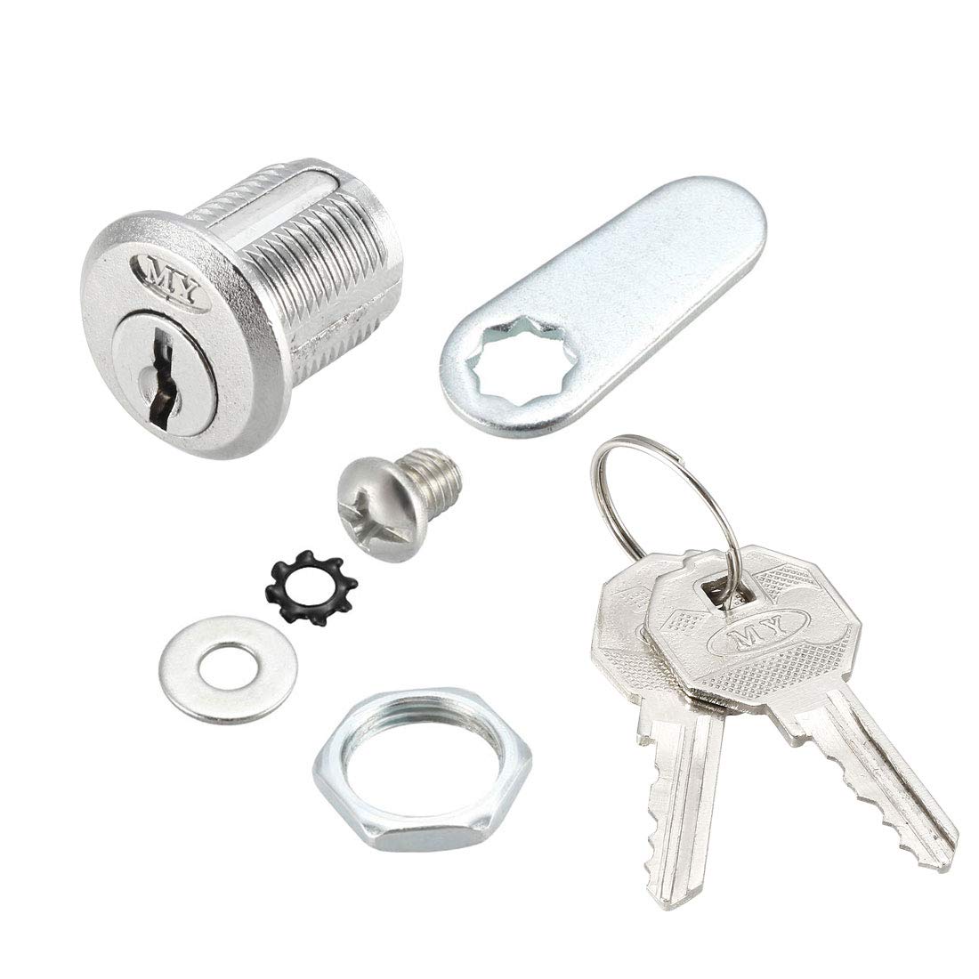 Nockenverschluss - 002 - Mesan Locks - mit Schlüssel / Stahl / Zamak Nockenverschluss - 002 - Mesan Locks - mit Schlüssel / Stahl / Zamak