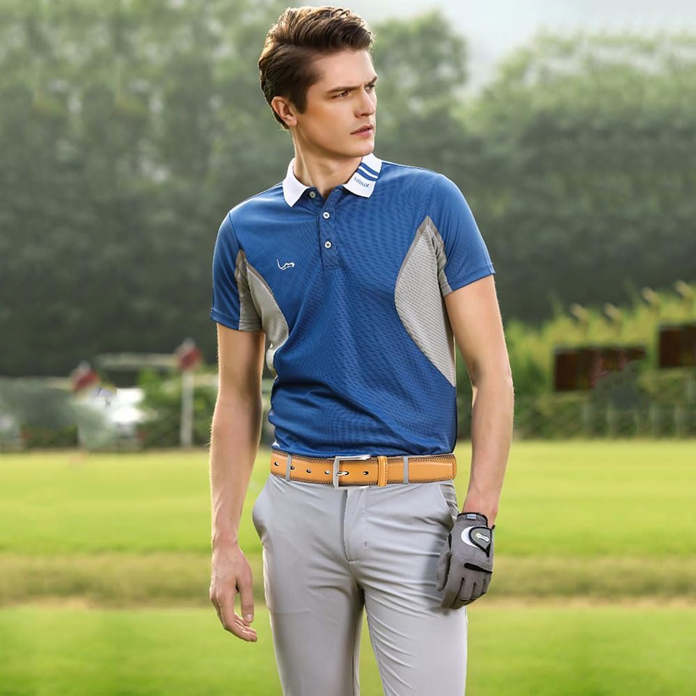 DOOPAI Mens Dress Belt - Genuine Leather Dress Belts For Men,Casual Suit Jeans Belt-Single Prong Buckle black belt - Image 4