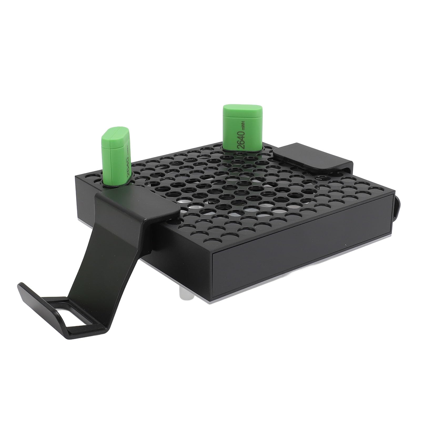 Generic Ventola di Raffreddamento per SERIES X S Velocità Regolabile con Visualizzazione della Temperatura in Tempo Reale per L'impostazione del Gioco - Luci Colorate, Materiale ABS