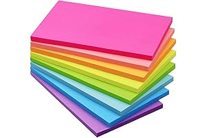 Sticky Notes in Vibrant Hues, Enhancing Organization and Productivity