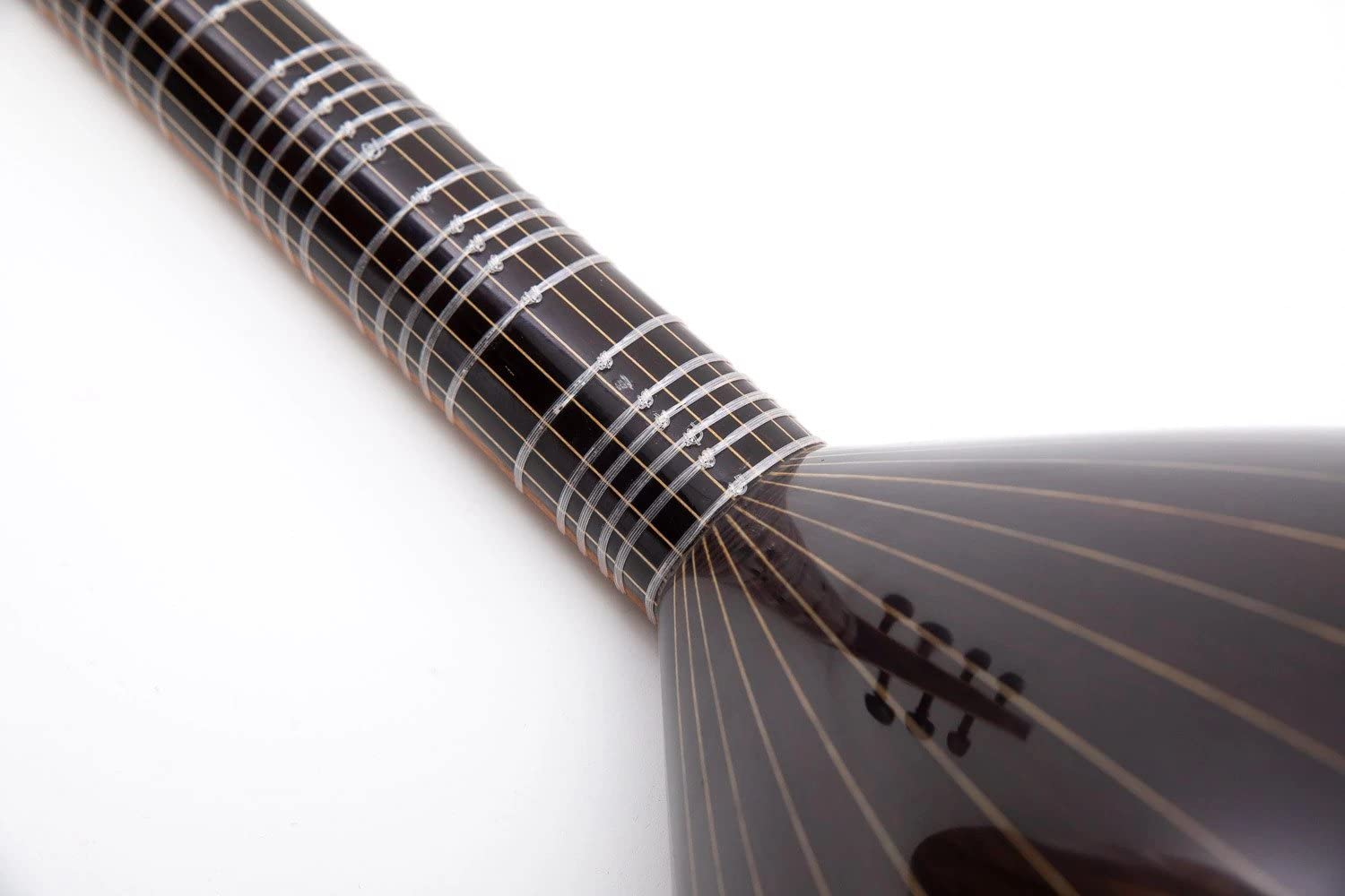 Tastiera professionale turca Lavta Wenge Wood & Ebony, Liuto Lauta fatto a mano