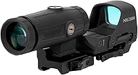 Vista 3 de HOLOSUN 510C & HM3X Combo RED/Green Multi-Reticle Circle Dot Open Reflex Sight w/3x Flip-to-Side Magnifier 510C-HM3X