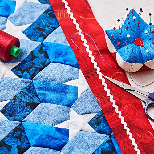 Chuangdi 88 Yards Rickrack Trim Ribbon for Sewing Zigzag Colorful Wave Bending Fringe Ribbon Sewing Trim Embellishments for Party Supplies(Multicolor) - Thumbnail 5
