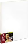 Ampersand Art Supply Bois Gesso Art Panneau de peinture: Toile Texture, Berceau de 3/4 pouces, 12" x 16"