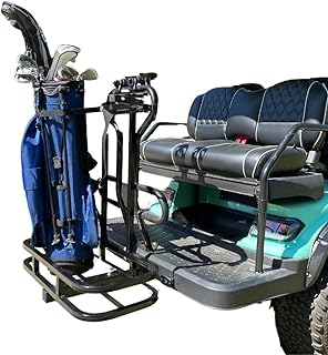 Dual Golf Bag Carrier for 2" Receiver - Black