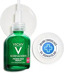 Vichy, Normaderm Probio BHA, Serum Antiacne e Anti imperfeições, com correção da Acne hormonal, imperfeições severas na pele, 30ml