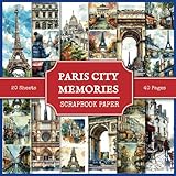 paris memories lipstick with vitamin e  Paris City Memories Scrapbook Paper: Attractions And Tourist Places In Paris, France  Watercolor Style Pictures  Scrapbook, Collage, Junk Journal, Paper Craft  Double-Sided 8.5\