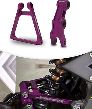 JFG RACING Sur Ron Suspension Linkage & Triangle Link Kit DEEPSKY PURPLE