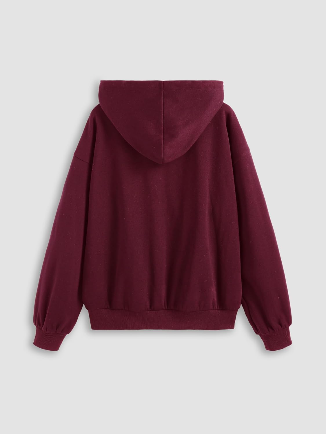 CIDER Womens Oversized Zip Up Hoodies Casual Long Sleeve Sweatshirt with Pockets