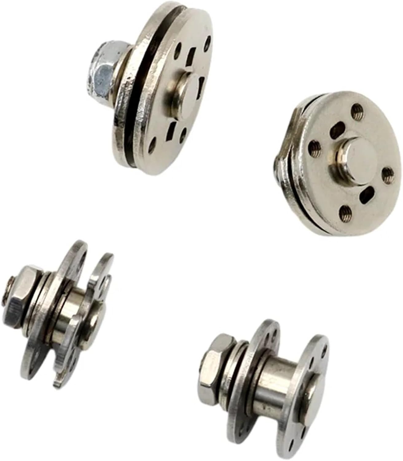 360-Degree Free-Stop Disc Damping Pivot Stainless Steel/Iron Hinge with Adjustable Torque Hardware Accessories 1Pcs(XG11-052-50-5.0N.m)