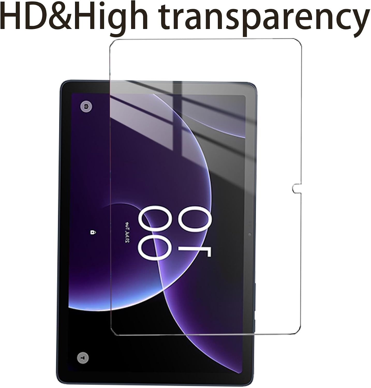 2 Pack Tempered Glass Screen Protectors Compatible with TCL TAB 10 Gen 4,10.1 Inch Anti Scratch, Bubble Free, 9H Hardness
