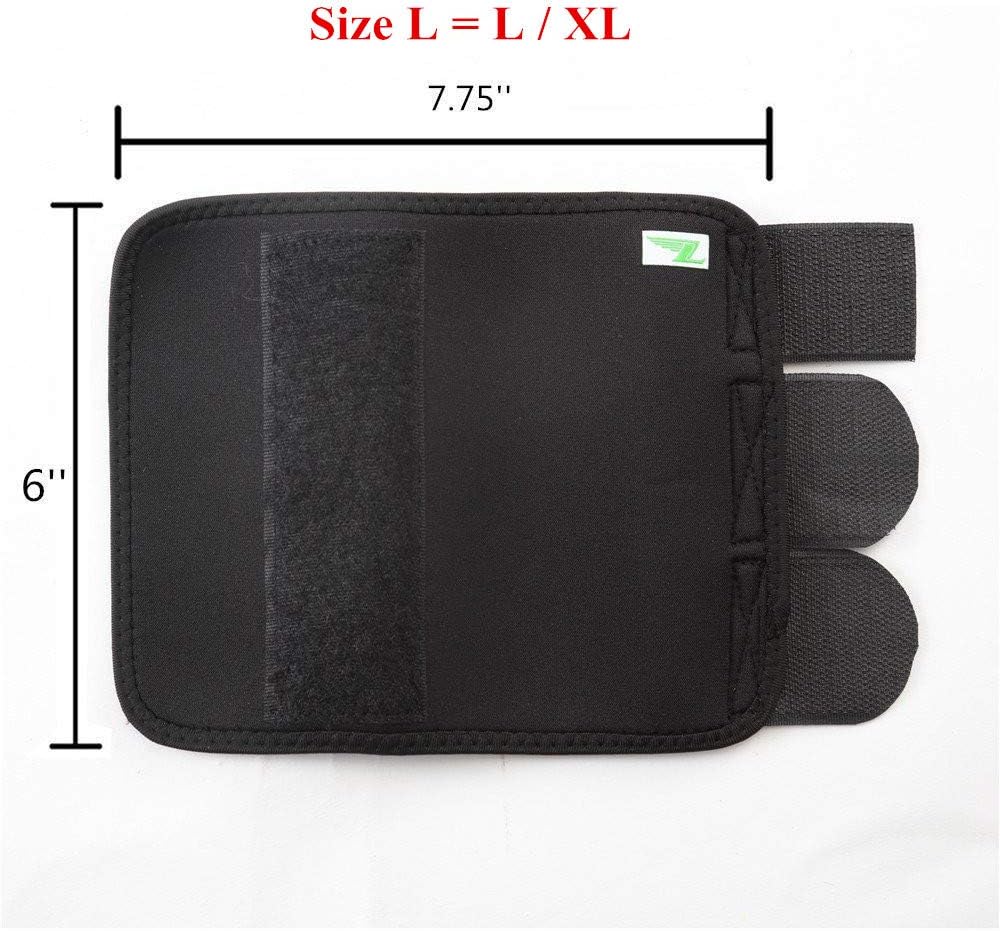 Dog Leg Brace One Pair Heals Hock Joint Wrap Sleeve for Front Legs(L/Front)