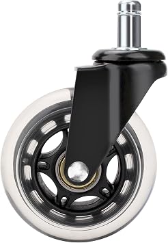 3 Swivel Caster Wheel for Traeger Pellet Grills - HDW302 Rubber Heavy-Duty Grill Wheel for Traeger Timberline 850, Timberline 1300, Ironwood 650, Ironwood 885, Texas Elite 34, Pro 780