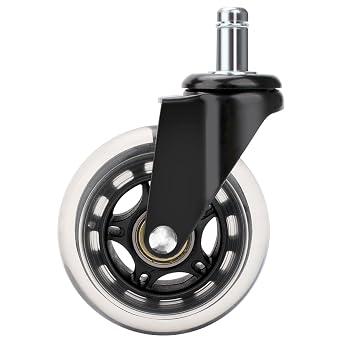 HDW302 3" Swivel Caster Wheel with Brake for Traeger Pellet Grills | Heavy-Duty Grill Wheel for Traeger Timberline 850, Timberline 1300, Ironwood 650, Ironwood 885, Texas Elite 34, Pro 780