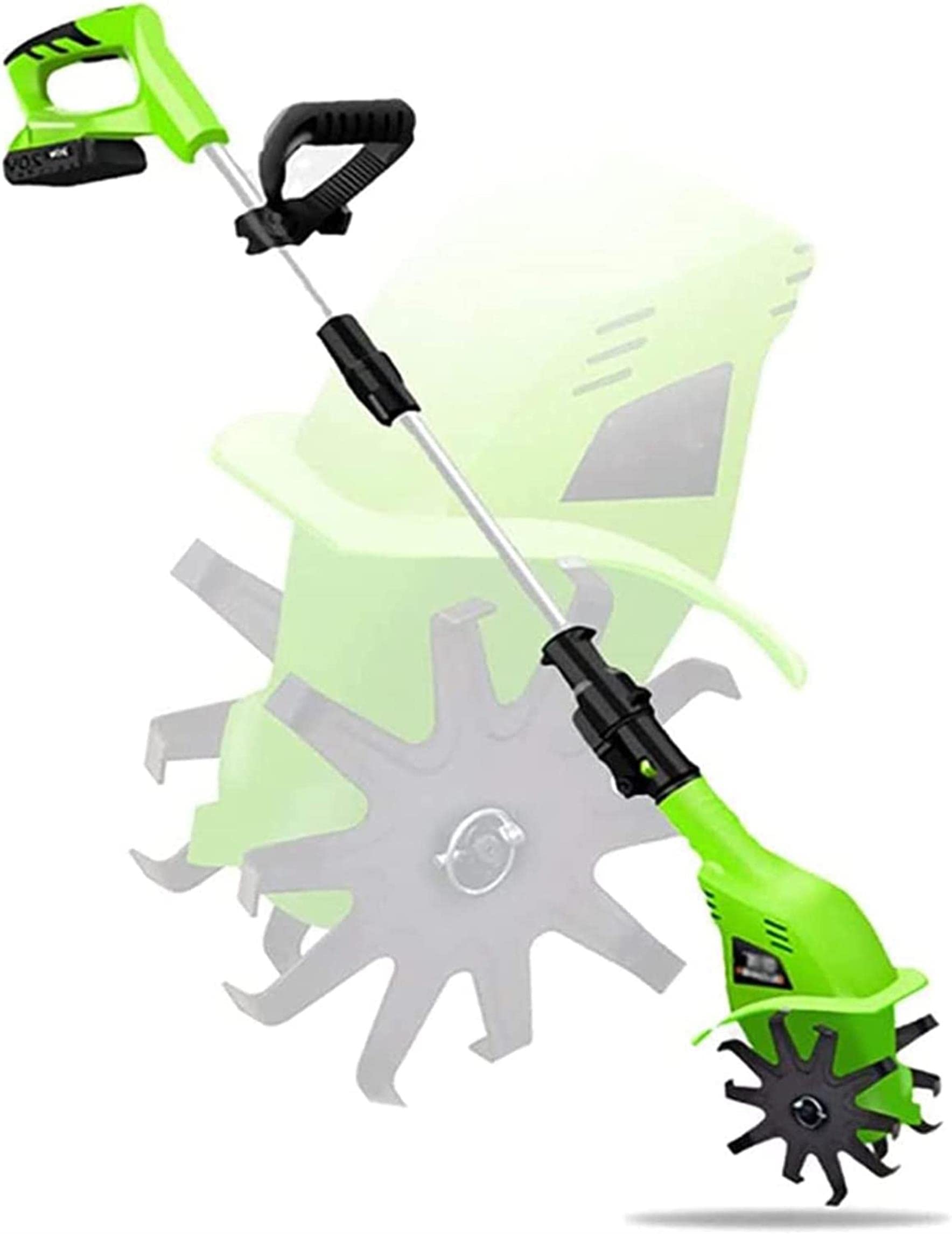 Rotavator de motoculteur pour jardins familiaux et entretien facile des parterres