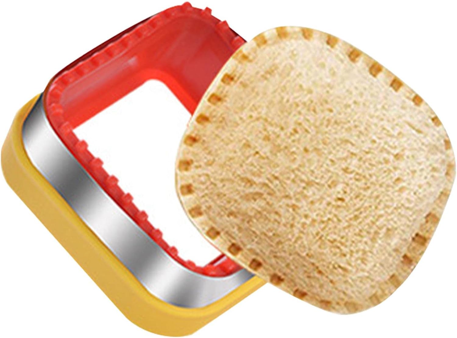 woyufen Sandwich Cutters and Sealer, Stainless Steel Sandwich Crimpers