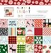 American Crafts 48 Sheet Merry & Bright Paper Pad, 12 x 12"