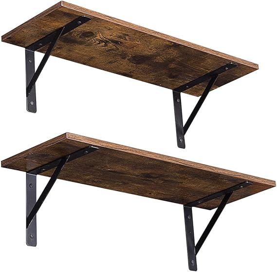 DINZI LVJ Wall Shelves, 23.6 x 7.9 x 6.0 Inch Floating