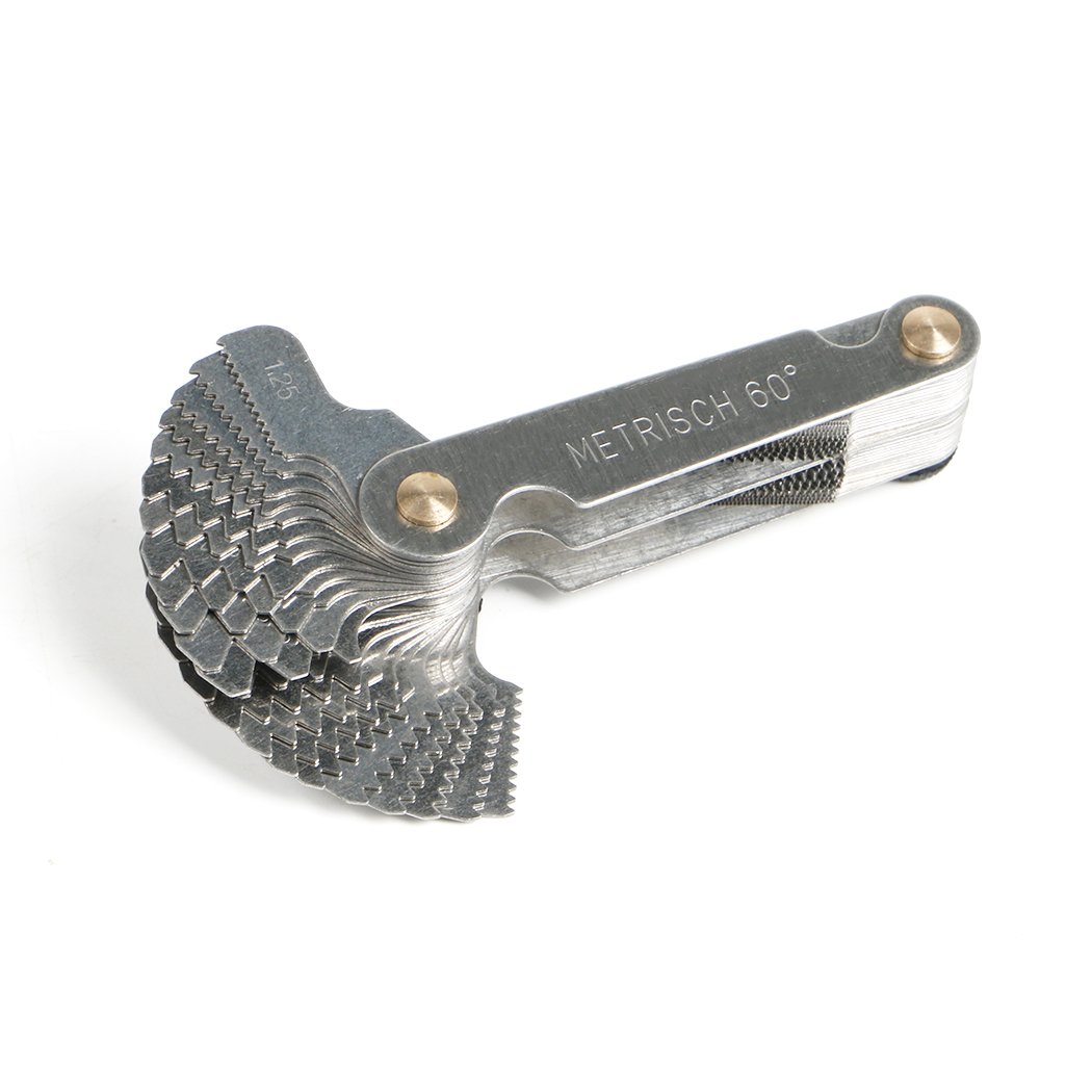 Jauge de Filetage avec 52 Lames Centre Gage/55 & 60° Inch & Métrique Jauges d'Epaisseur Jauge de Filetage Métrique Pas de Vis Outil de Mesure Vis Pitch Gauge