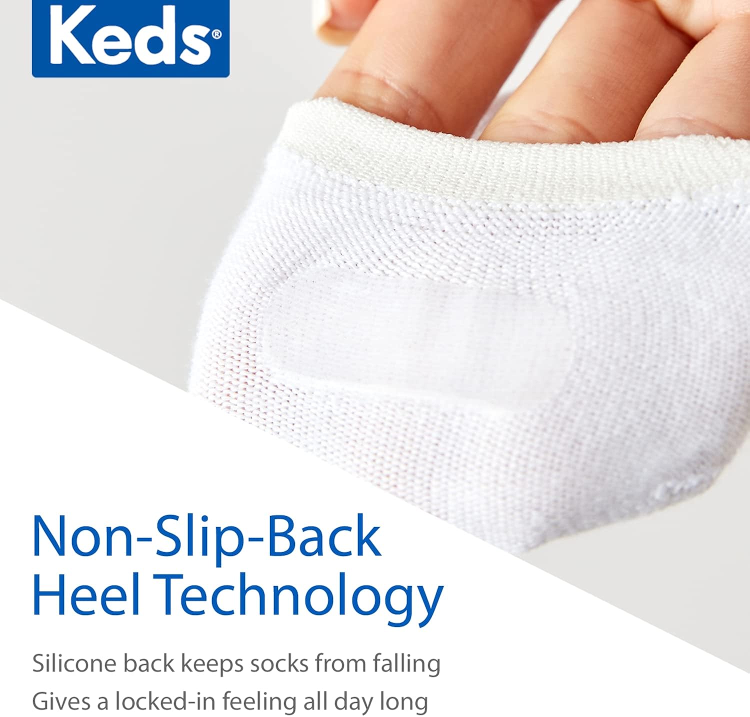 Keds Womens Extra Lowcut Knit Liners 5 Pair : Clothing, Shoes & Jewelry