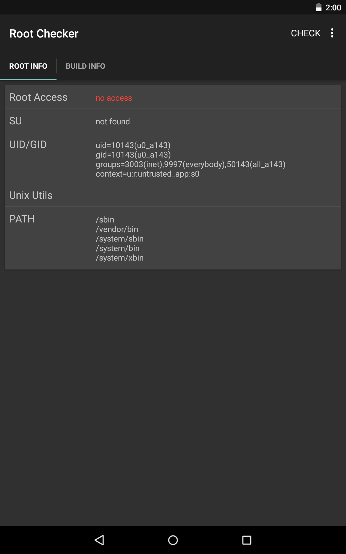 Root Checker Pro App on Amazon Appstore