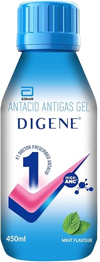 Sponsored Ad - Digene Mint Antacid Syrup 450ml | Best Antacid in India for Acidity, Gas, Heartburn, Indigestion | Sugar-Fr...