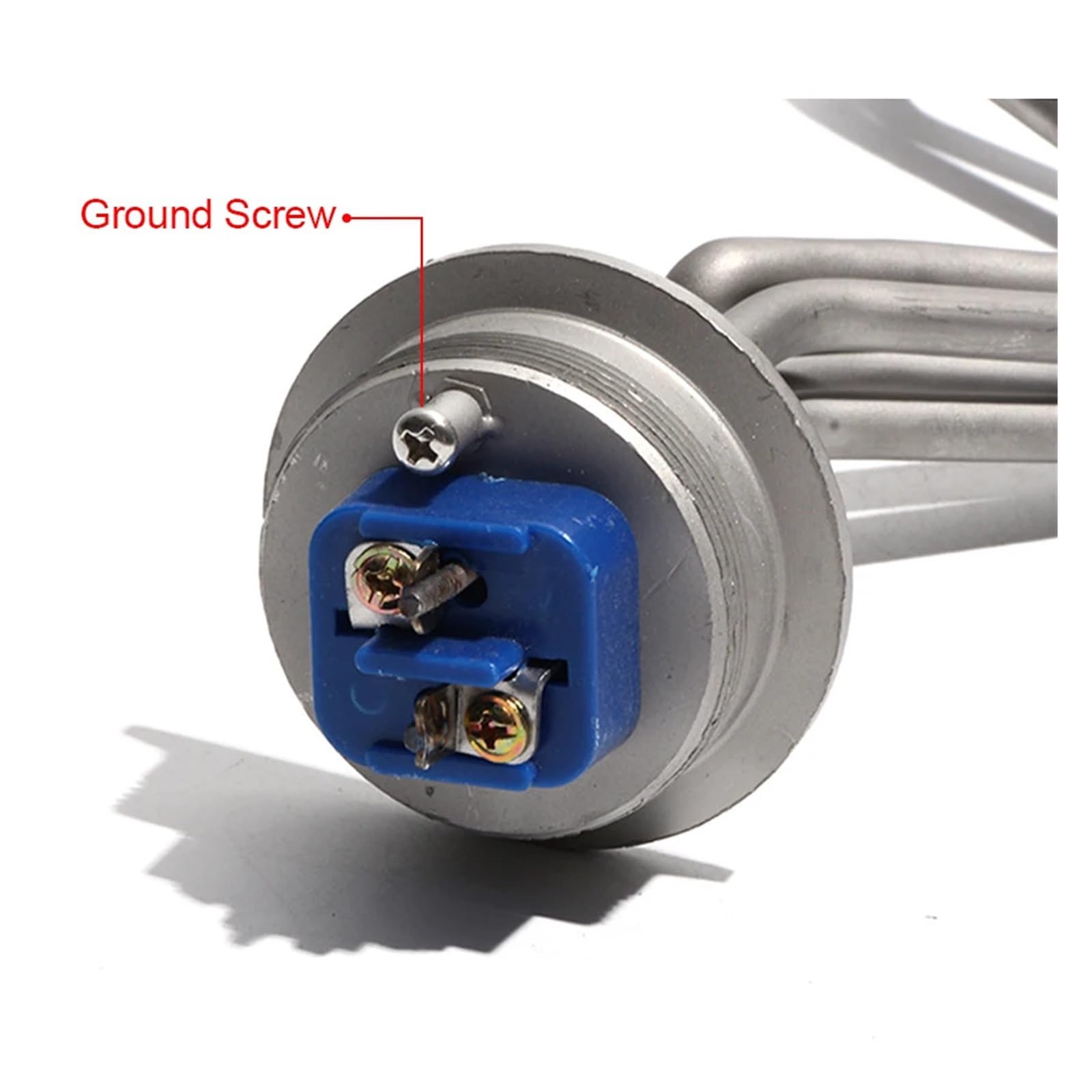 1-calowy gwint BSP/DN25 304SUS Grzałka zanurzeniowa 2-calowy element grzejny z trzema zaciskami do sprzętu browarniczego(5.5KW 350mm 304SUS)