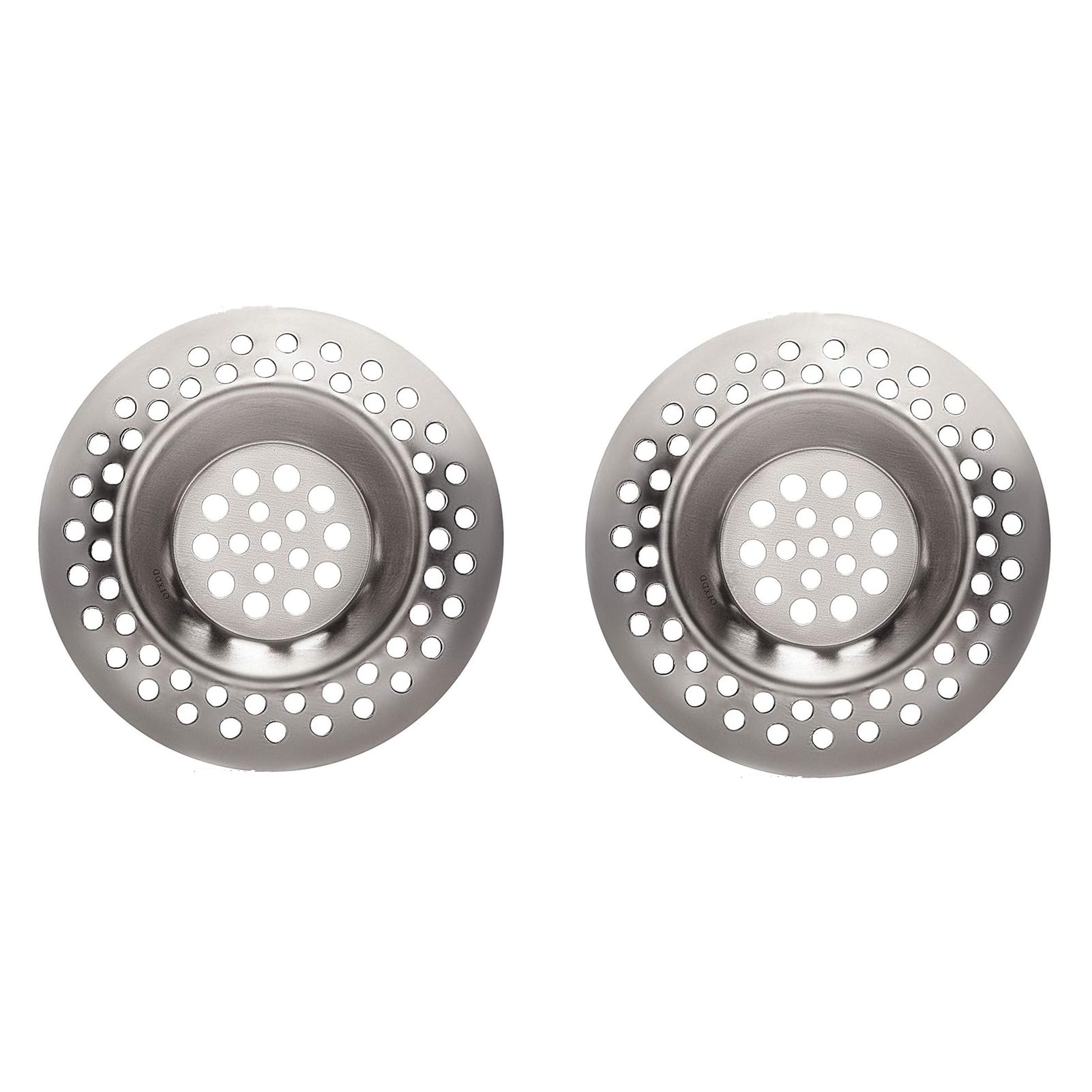 Lot De 2 Bouchons D'évier En Acier Inoxydable 80 Mm Protection Pour Bouchon Evier De Cuisine Salle De Bain Douche 96219310