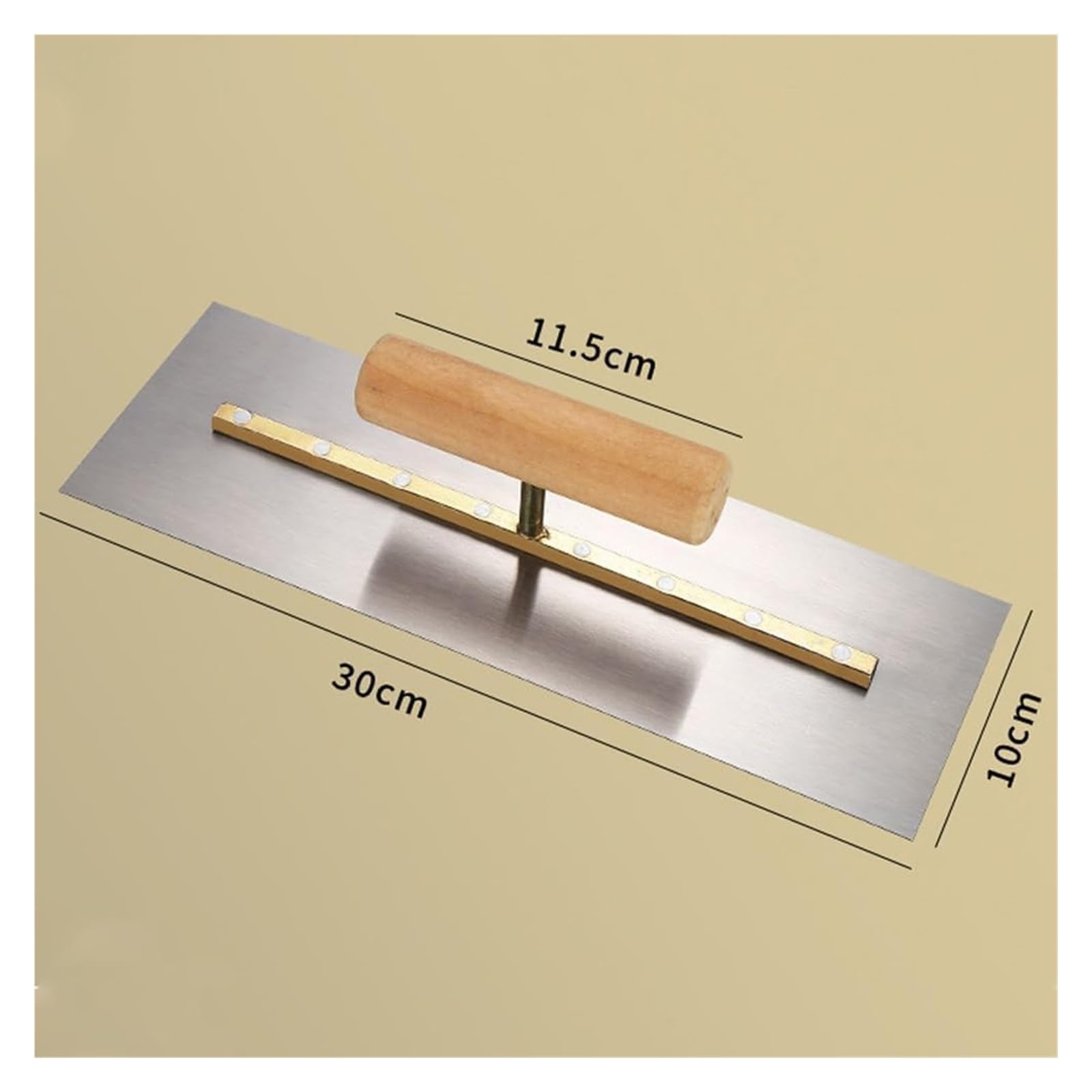 Truelle à ciment, Plâtrage Cloisons sèches Finition Construction Béton Maçonnerie Outils à main Spatule