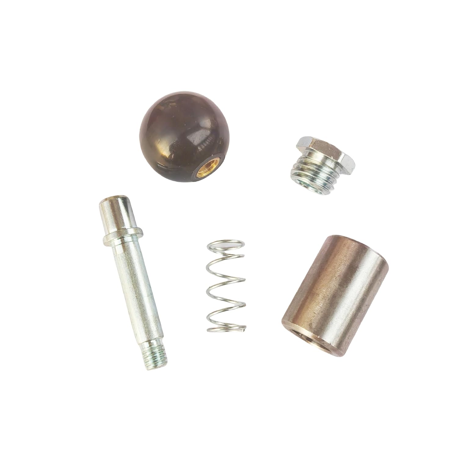Handle Locking Spring-Loaded Pull pin, Welded Steel Body Column Positioning pin,Black Handle Lever knob (2, Q-Handle Dia:3/8in)