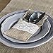 Ling's moment 100 Pack 4 x 8 Inch Natural Burlap Silverware Napkin Holders Cutlery Holders Pouch for Vintage Wedding Decorations Party Bridal Shower Table Setting Decorations