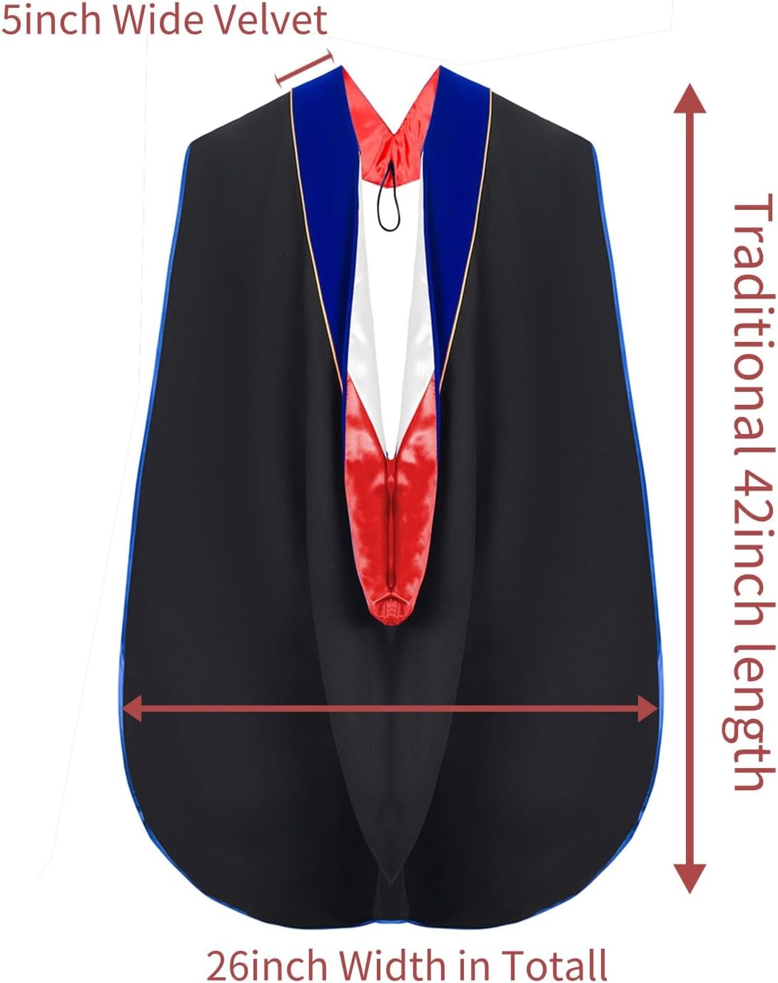 Graduation Deluxe Doctoral Hood image 5