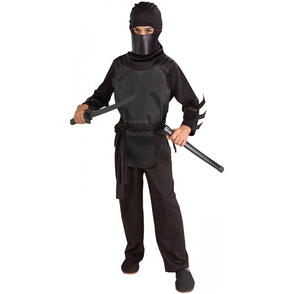 Rubies Batman Begins TM Bruce Wayne Ninja Verkleidungsset – Altersgruppe 5–8 Jahre