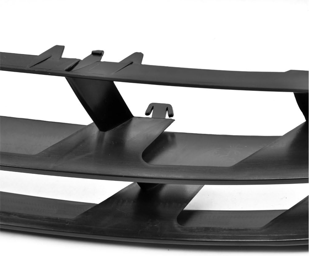 Black Left and Right Lower Outer Front Bumper Grilles fits Audi Q7 2006-2009