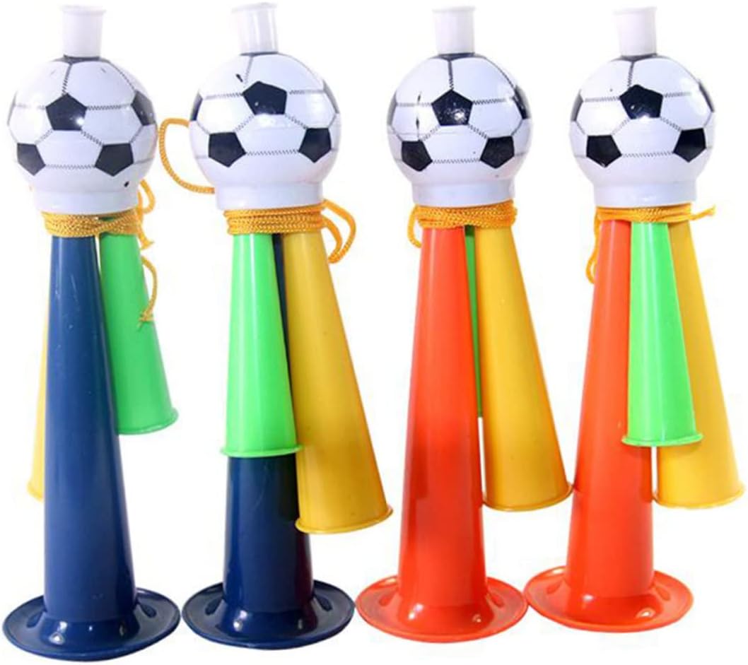 OHPHCALL 10pcs Soccer Toy air Horn for Dogs Sports Stadium