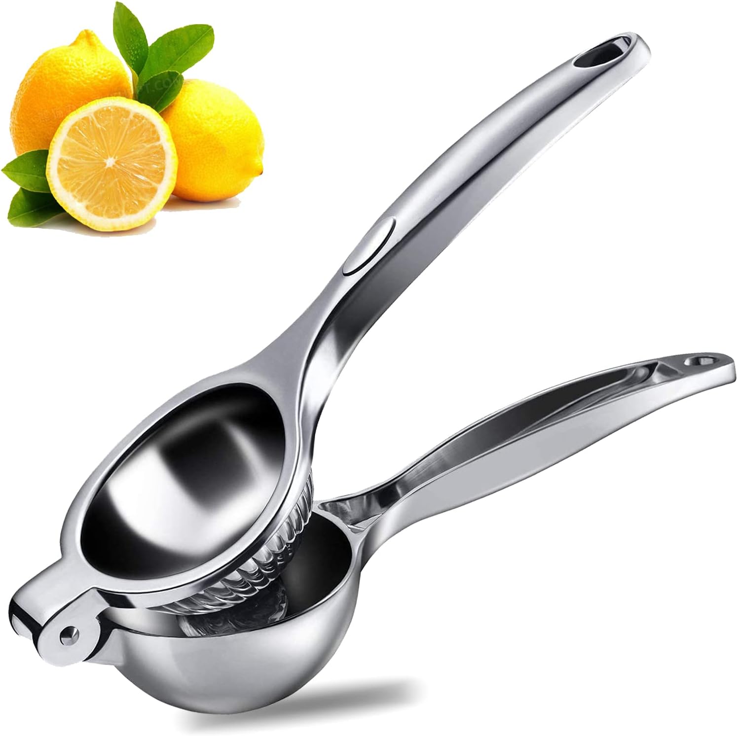 Manual Lemon Squeezer Heavy Duty,Premium Metal Zinc Alloy,Single Press