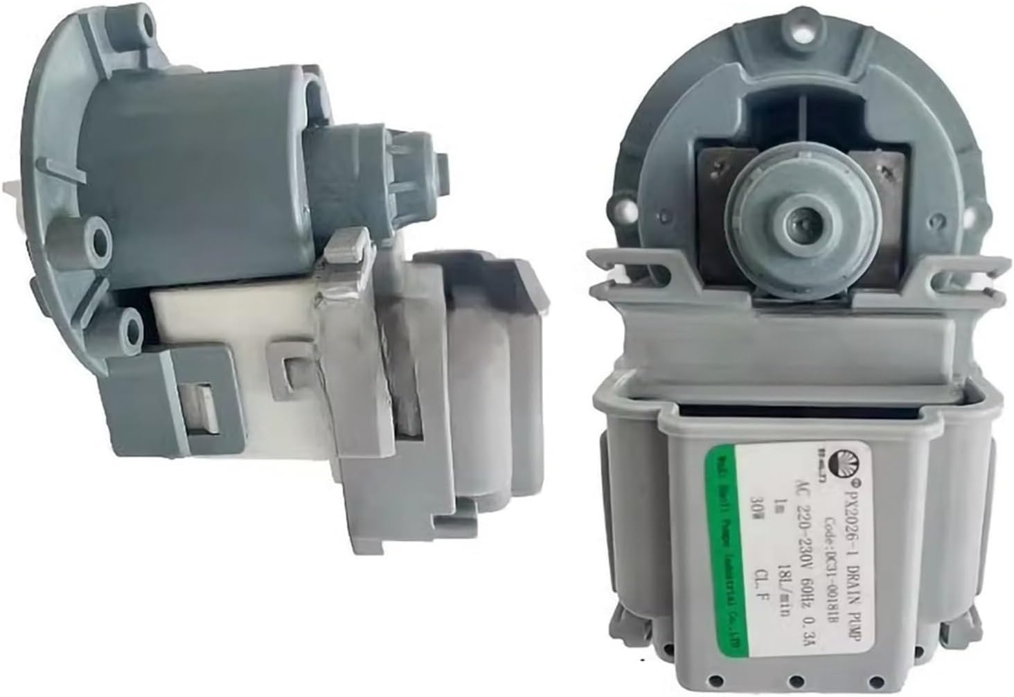 1pcs PX2025-1 B15-6A DC31-00181A Washing Machine Drain Water Pump Drain Pump Motor PX2026-1(PX2025-1)