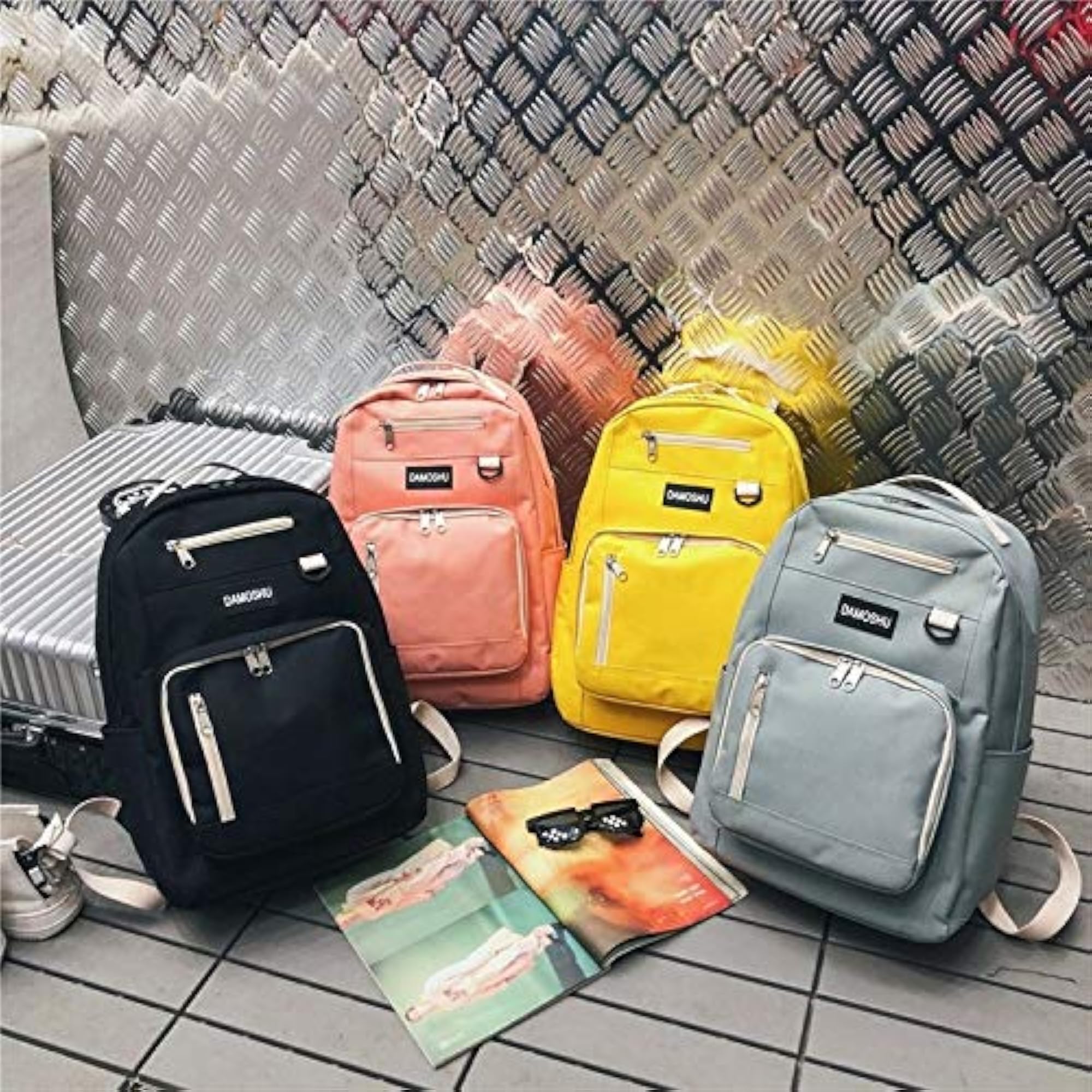 Double Shoulders School Bag, Travel Backpack