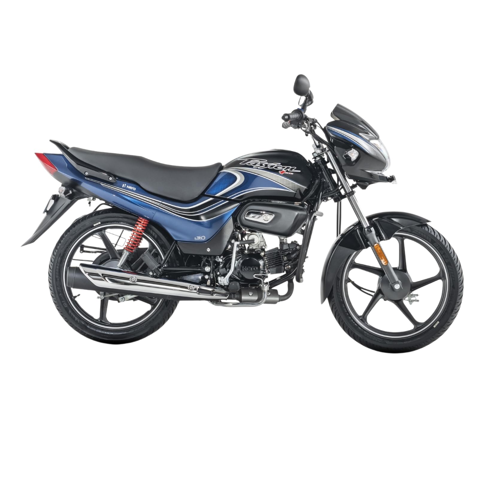 Hero PASSION+ i3S DRSC FI (OBD2B) Motorcycles/Bike Nexus Blue Booking for Ex-Showroom Price-image-27