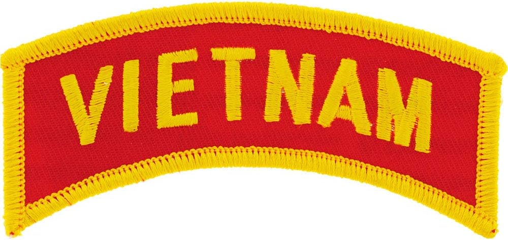 Amazon.com: United States Military Vietnam Tab Embroidered Patch, with ...