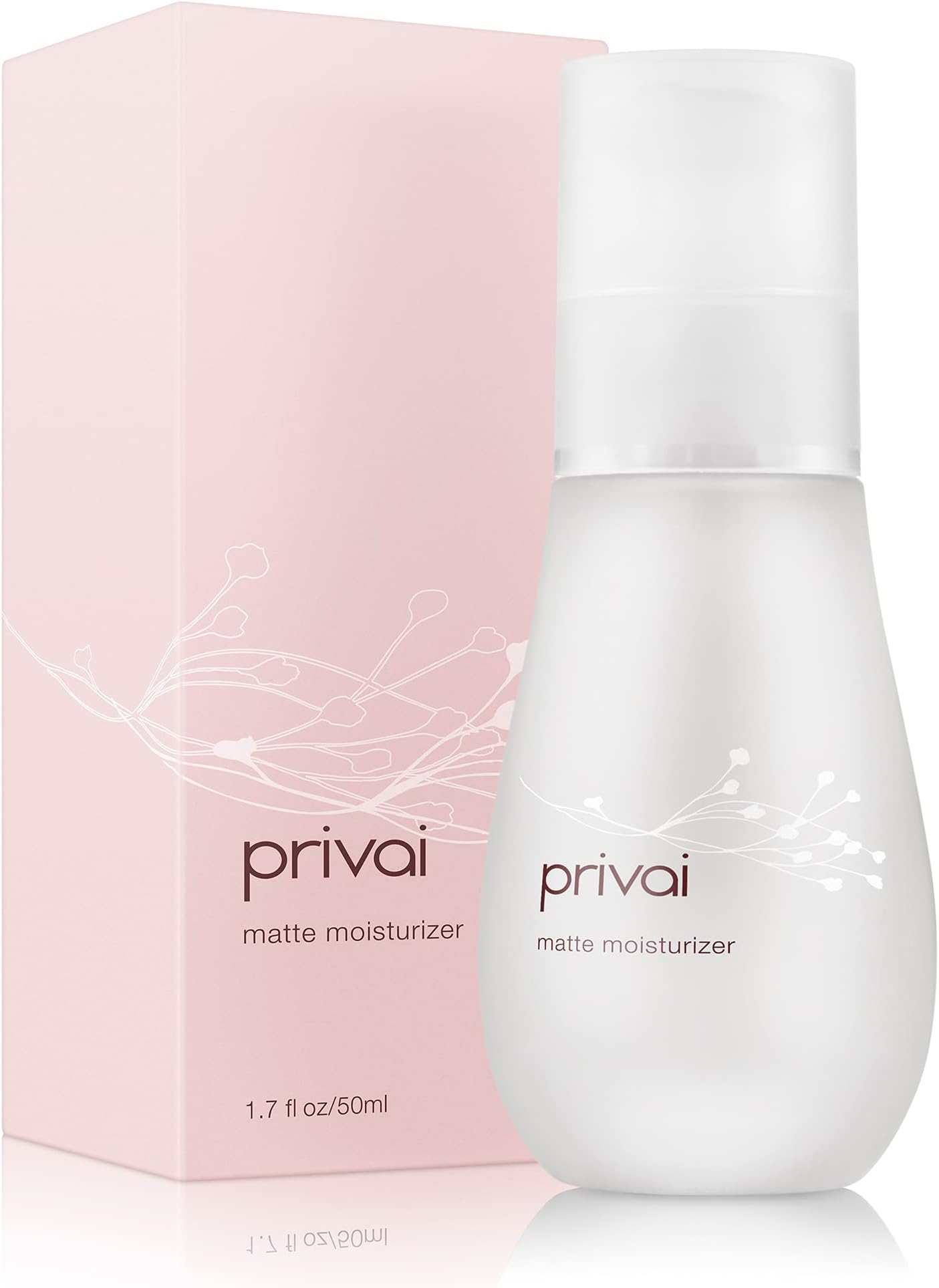 Matte Facial Moisturizer, lightweight, non-greasy gel cream, absorbs instantly, shine free, vitamin a, c, e, sage, grapefruit peel, sage, 1.7 fl oz