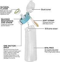 Vista 6 de Napolju 1 unidad de cápsulas de sabor para botella de agua de aire de 25.4 fl oz, cápsulas de sabor perfumado a fruta para botella de bebida de aire