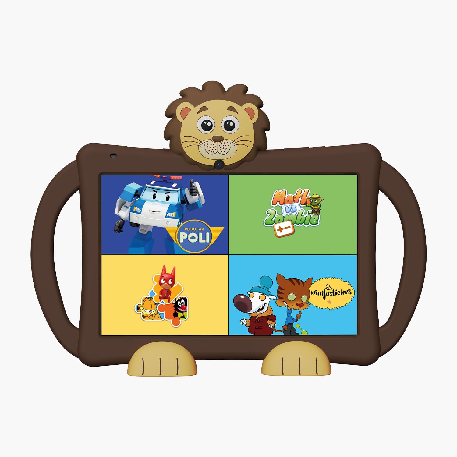 Logikids Star - Tablet per bambini, 10,1", 3 a 8 anni, Android 15, WiFi 6-4 GB di RAM, 64 GB + 256 GB, educativo e giocoso, con custodia in silicone, controllo genitoriale, Kidjo 6 mesi in omaggio