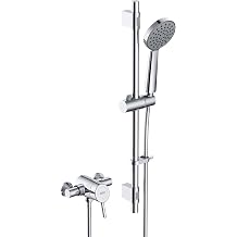 Acute2 Thermostatic Exposed Shower Valve with Riser Kit Chrome