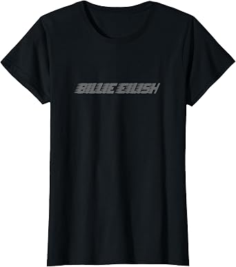 Billie Eilish Official Grey Billie Logo T-Shirt