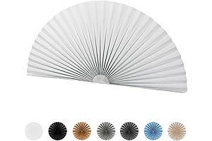 Half Circle Shape Pleated Blind, Cordless Non-Woven Fabric Shade for Half Moon & Arch Window